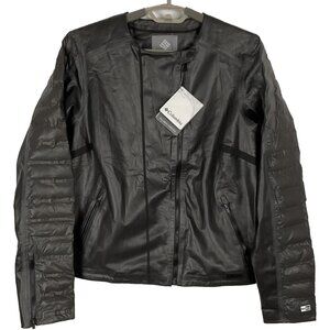 NEW! Columbia OutDry Ex Moto Jacket! M Dark Grey Biker Seam Sealed Waterproof